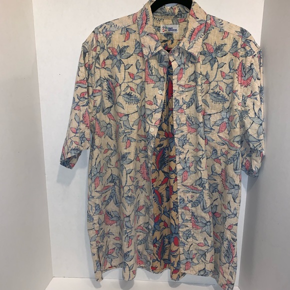 Reyn Spooner Multicolor Floral Reverse Print Mens - Picture 2 of 6